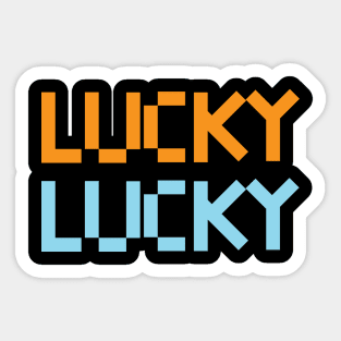 Lucky Luck Sticker